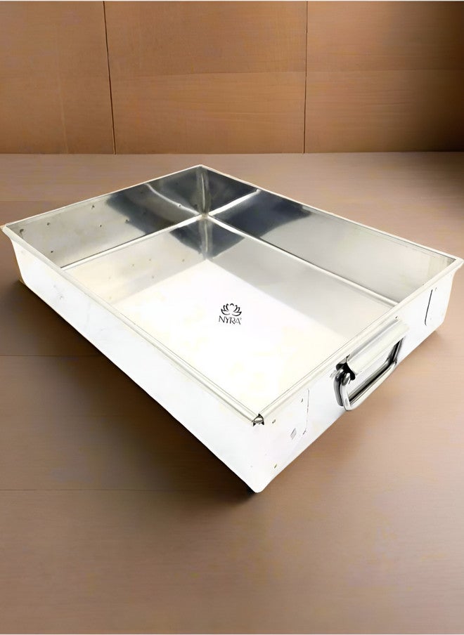 Nyra Kitchenware Stainless Steel Dishwasher Safe Serving Tray - Image 1